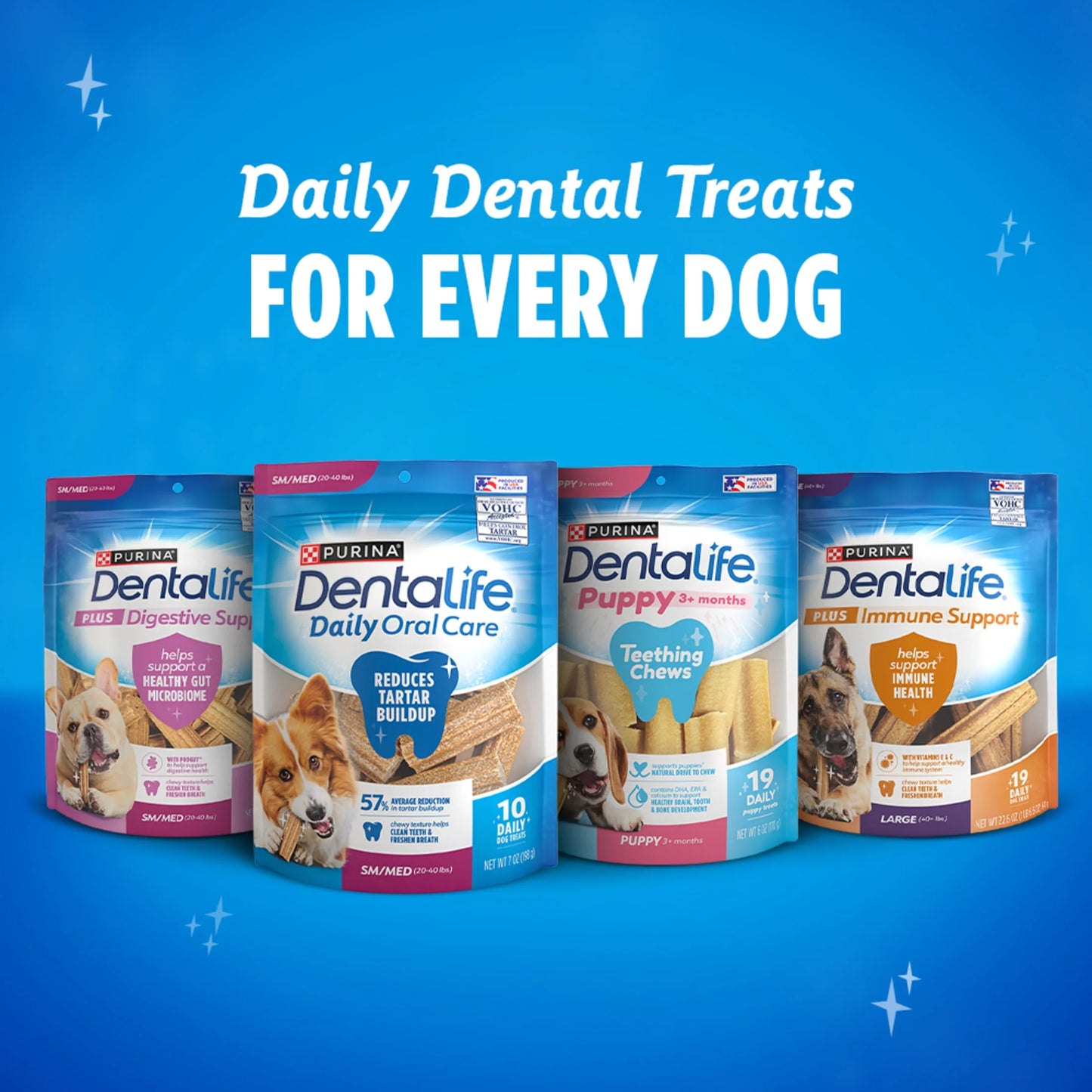 Purina Dental Chews: Daily Oral Care, Chicken Flavor