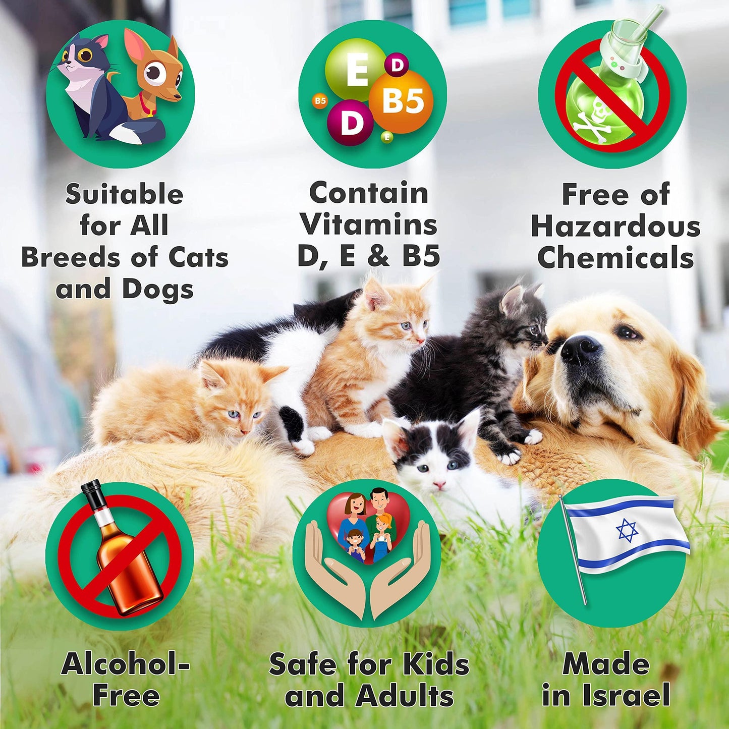Arava Pet Eye Wipes: Prevent tear stains and remove eye gunk in dogs, cats, and horses. Allergy-free, gentle formula for sensitive eyes. Use with Arava Tear Stain Remover for existing stains. 30-day guarantee. 100 soft, non-irritating wipes.