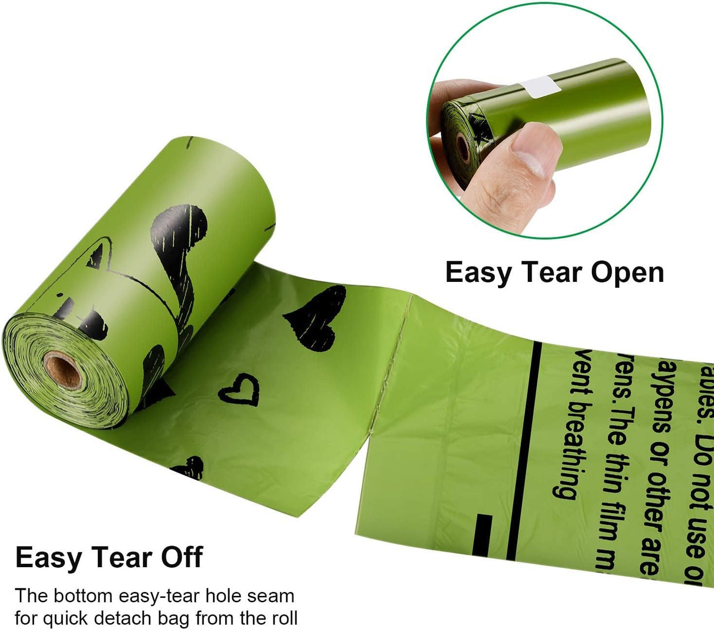 Biodegradable Dog Poop Bags: Eco-Friendly, Extra Thick; Leak-Proof
720 large (13.5”x9”) bags in 4 cute colors. Strong, 100% leak-proof design for all dog sizes. EPI material biodegrades, protecting the environment. Includes dispenser. Multi-use for diapers, trash. 9-month supply. Easy open, travel-friendly. Perfect for stress-free walks with your Biodegradable Dog Poop Bags: 720 Bags Extra Thick Strong Leak Proof Dog Waste Bags for Dogs with 1 Dispenser (4 Mixed Colors Green Blue Yellow Pink)-Scented
