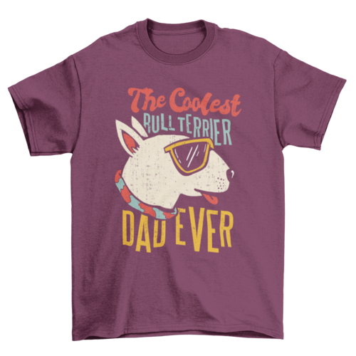 Bull Terrier Dad Swagger T-Shirt