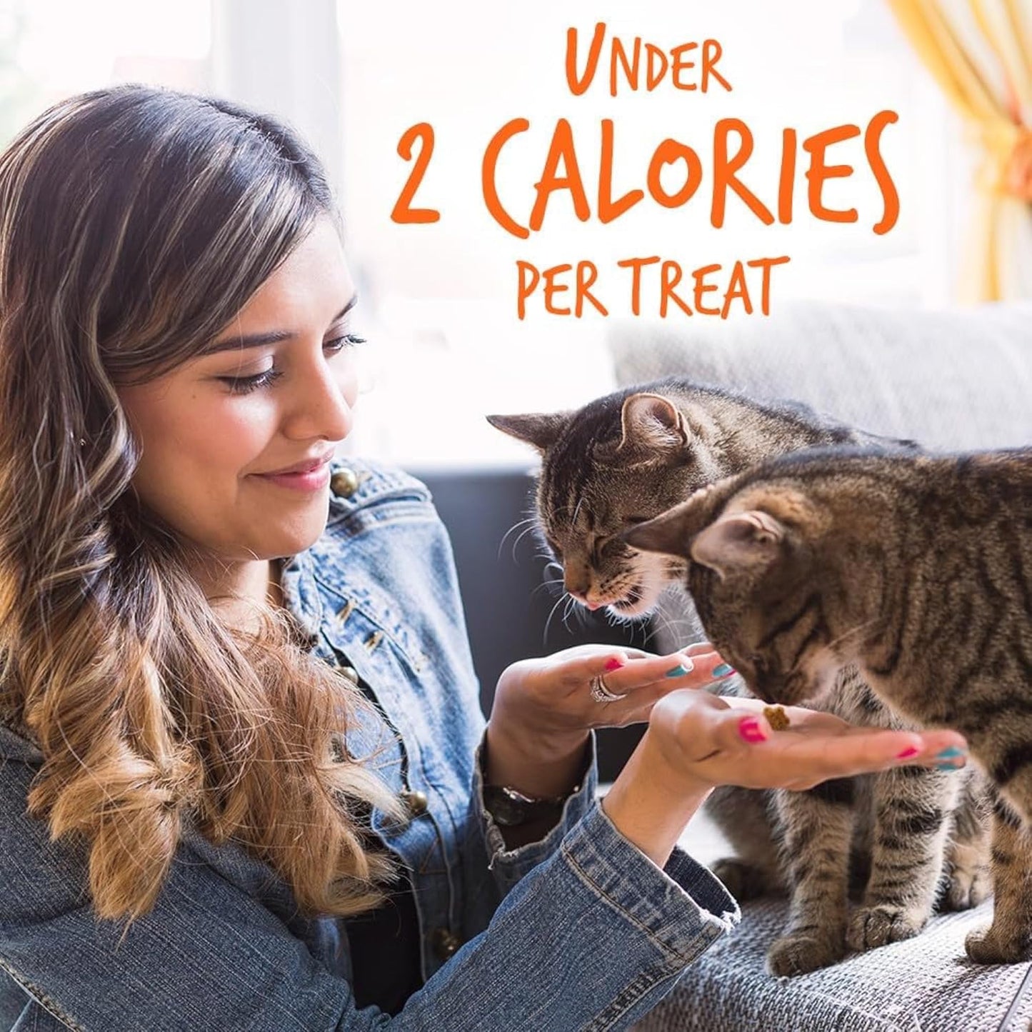 Cat Treats – Crunchy Treats for Cats – Healthy Low Calorie Treats Packed with Protein – Free of Wheat, Corn and Soy – Made with Real Tuna with Pumpkin – 2.5 Ounces