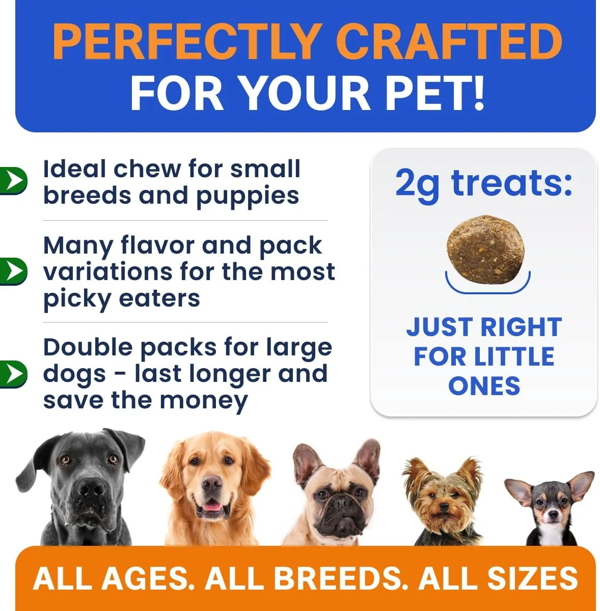 Tired of your furry friend’s anxiety ruining car rides, vet visits, or thunderstorms? BARK&SPARK Extra Strength Melatonin Chews are here to save the day! Our powerful 6mg formula, enhanced with valerian root and L-Theanine, provides natural, chemical-free relaxation for dogs of all sizes. These delicious bacon-flavored treats are a hit even with the pickiest pups, making administration a breeze.