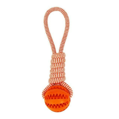 Orange Durable Dog Chew Toy – Keep Your Dog Healthy, Happy, and Engaged!