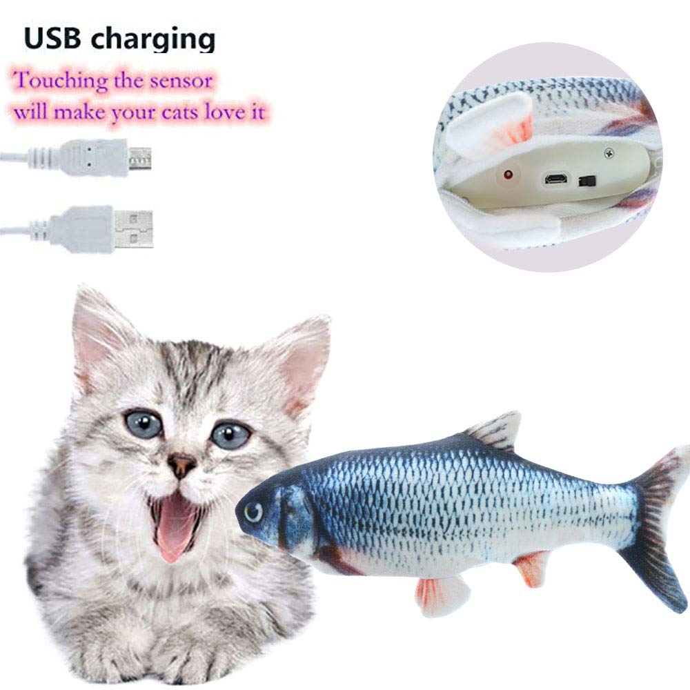 Interactive Electronic Fish Cat Toy