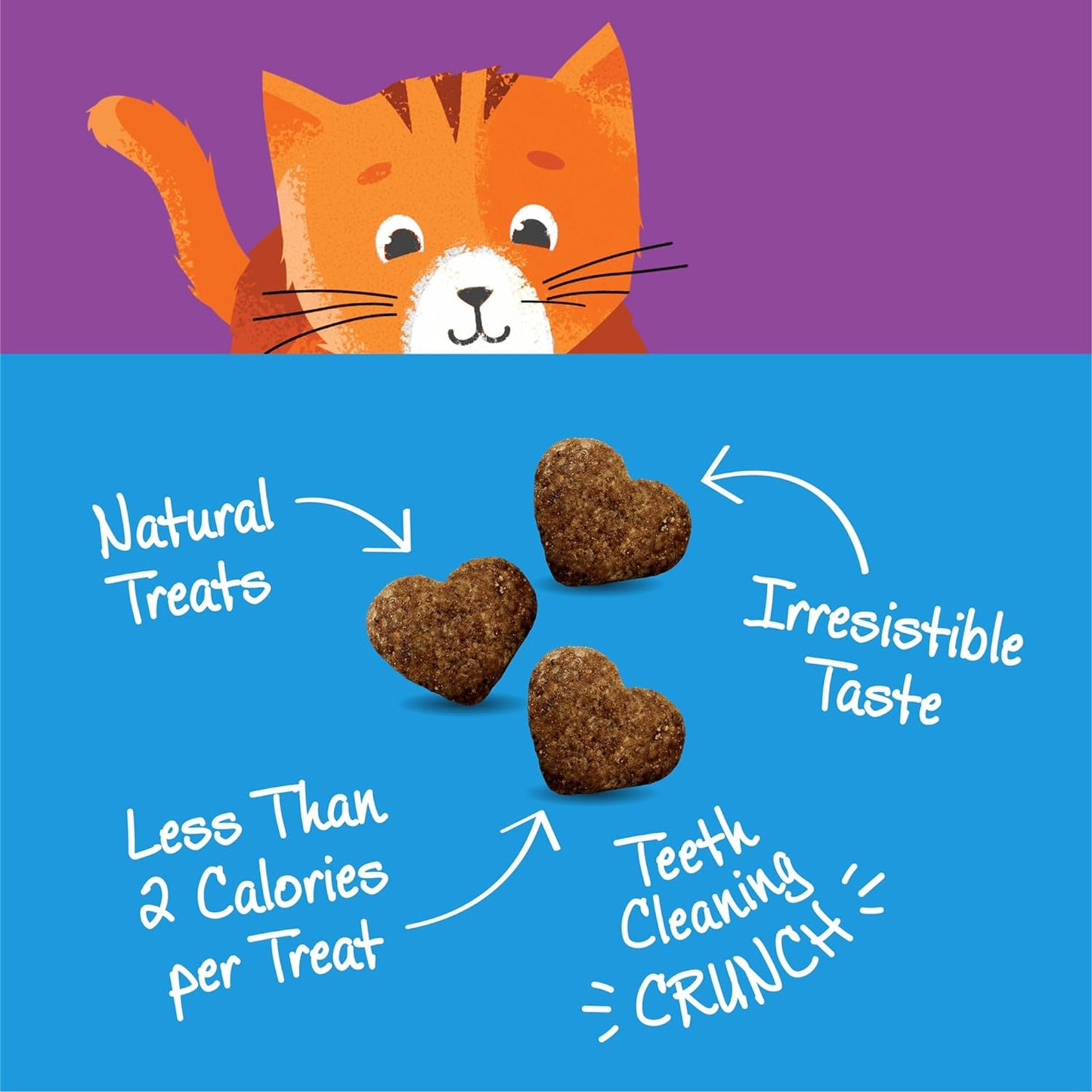 Kittles Natural Grain Free Cat Treats, Tuna & Cranberries, 6-Ounce Bag