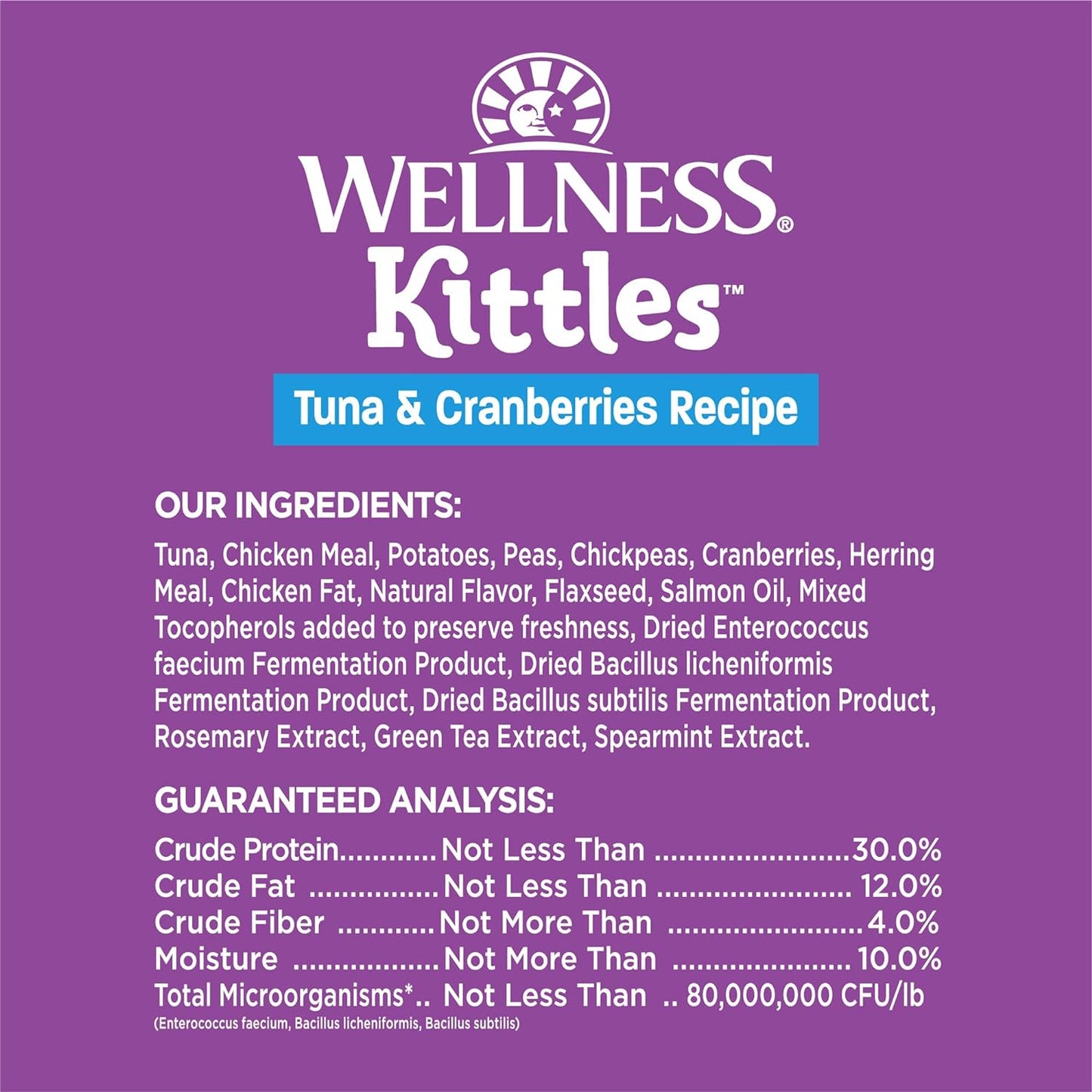 Kittles Natural Grain Free Cat Treats, Tuna & Cranberries, 6-Ounce Bag