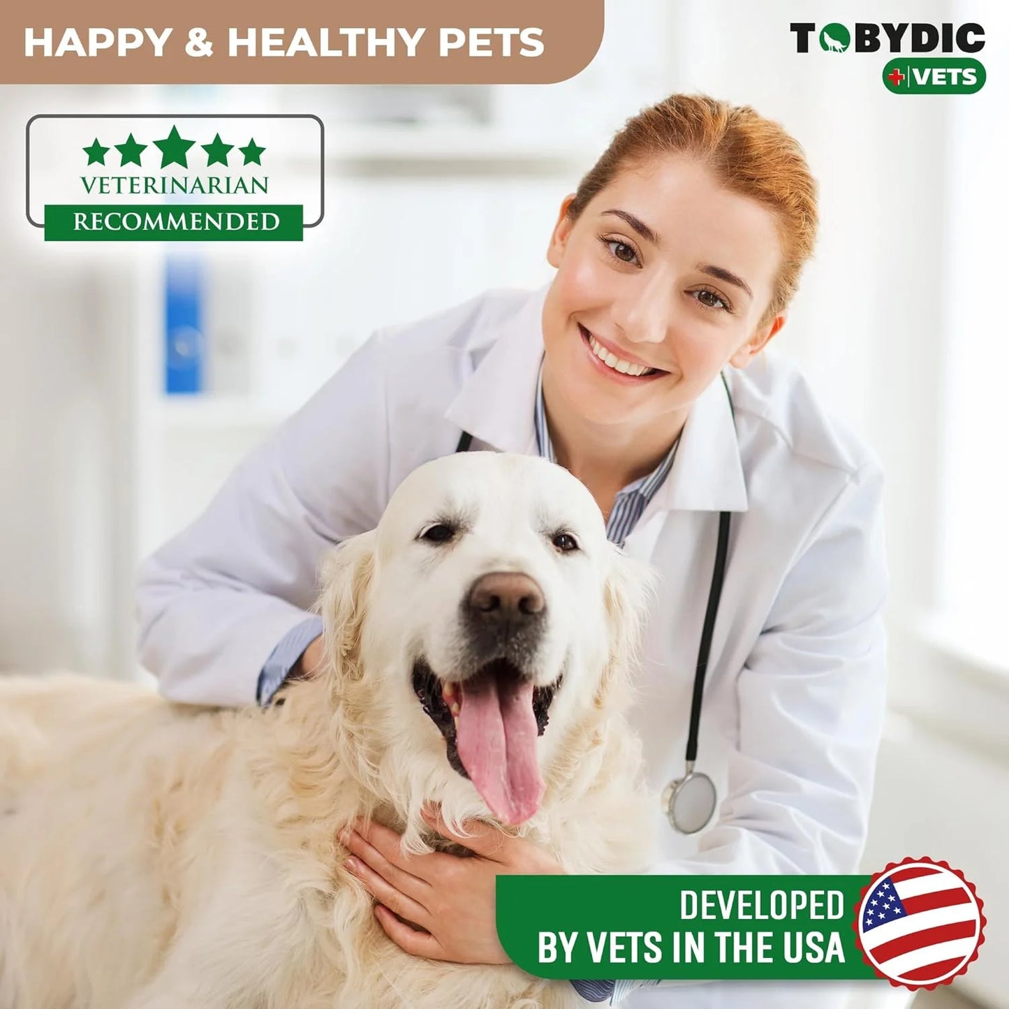 Vet-crafted pet wellness drops: Probiotic blend for digestion & immunity. USA-made, all-natural. Easy to use for dogs & cats of all sizes.