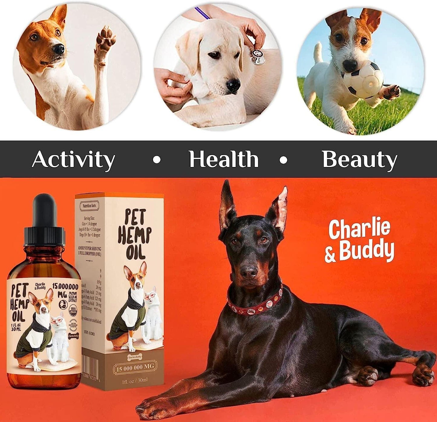 Pet Hemp Oil Supplement