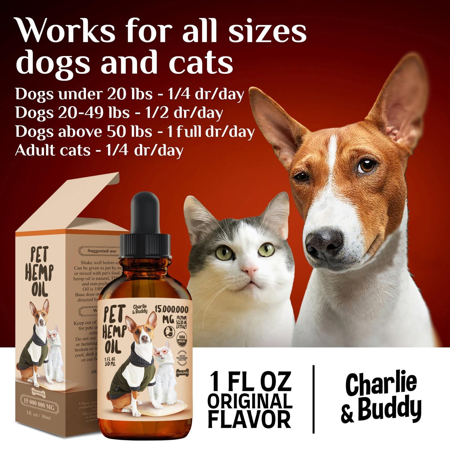 Pet Hemp Oil Supplement