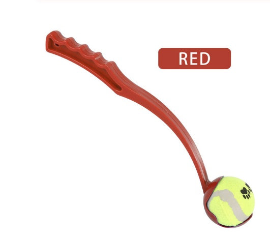 Red Interactive Dog Ball Launcher