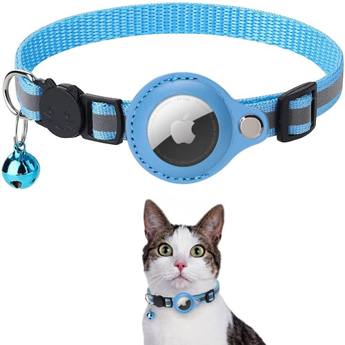 Reflective Airtag Case Collar – Keep Your Pets Safe and Stylish!