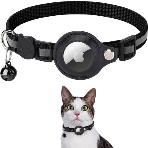 Reflective Airtag Case Collar – Keep Your Pets Safe and Stylish!