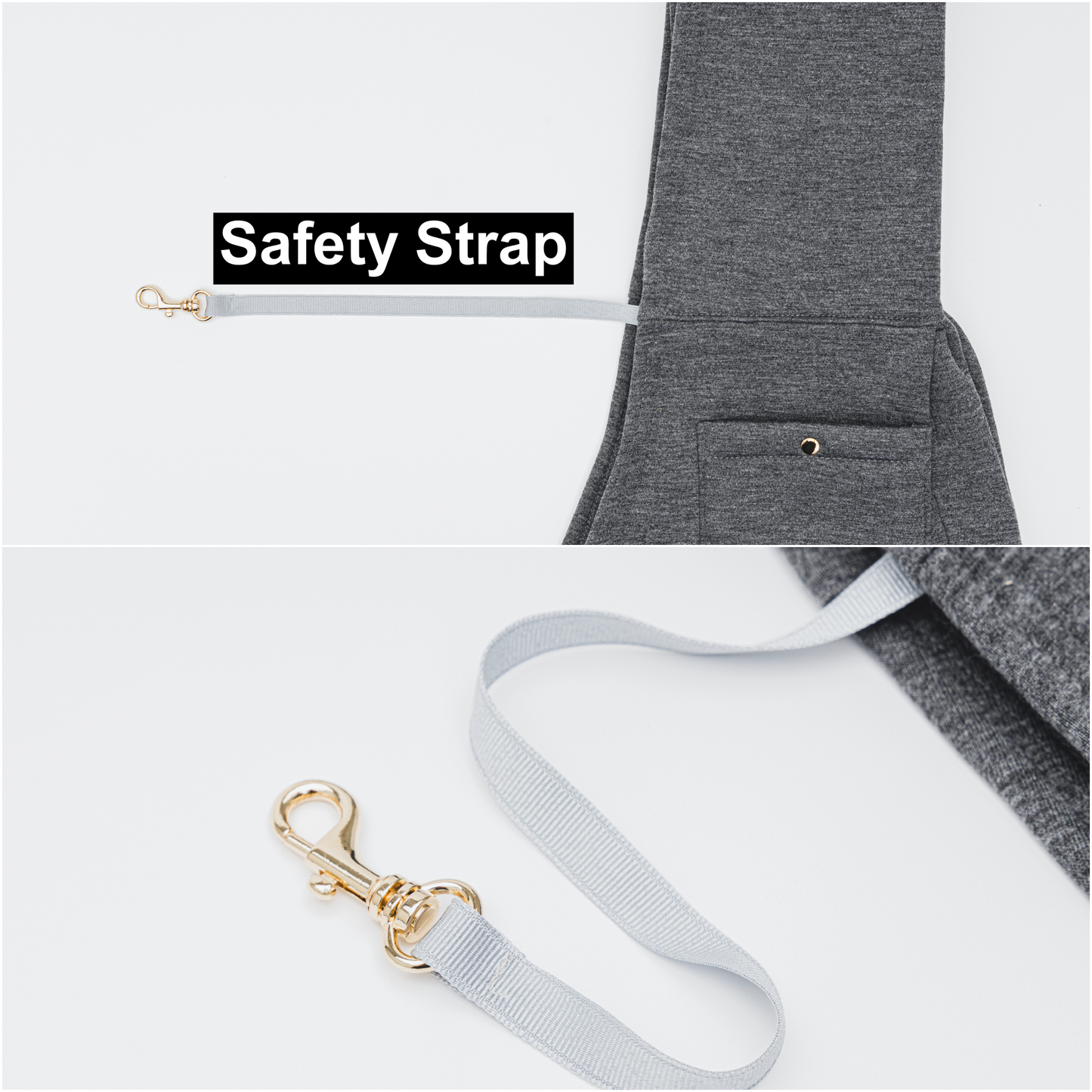 Pet Sling Carrier Secure Stylish Travel for Small