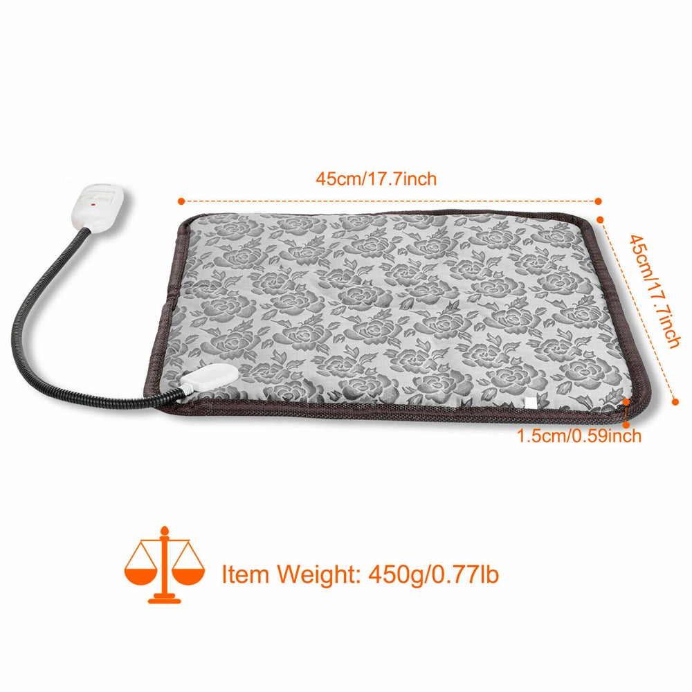 Self-Heating Thermal Pet Bed – Portable, Non-Electric Warming Pad for Cats & Dogs