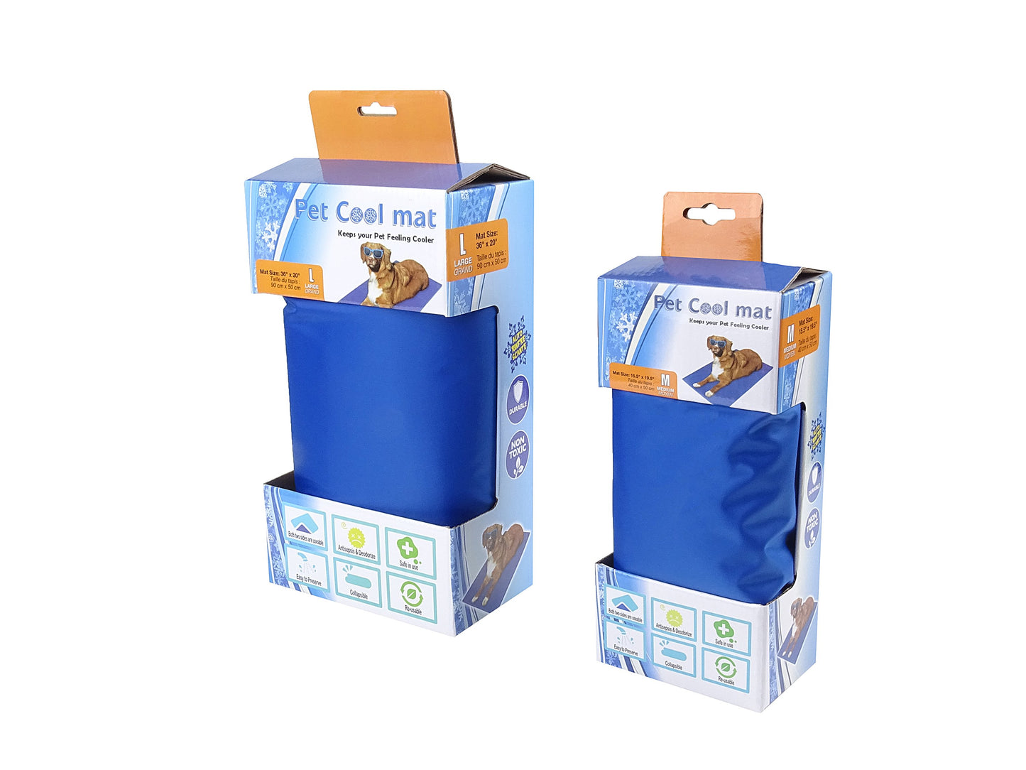 Self-Cooling Pet Pad – Automatic Rechargeable Cooling Mat for Cats & Dogs