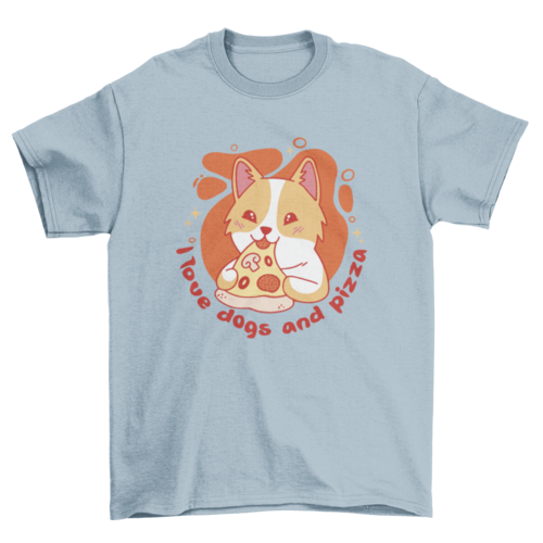 Slice of Pupperoni Tee: The Paw-fect Pizza Pup T-Shirt