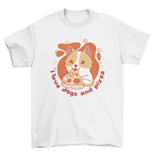 Slice of Pupperoni Tee: The Paw-fect Pizza Pup T-Shirt