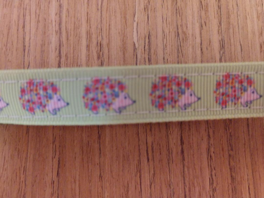 Small Hedgehog Print Collar