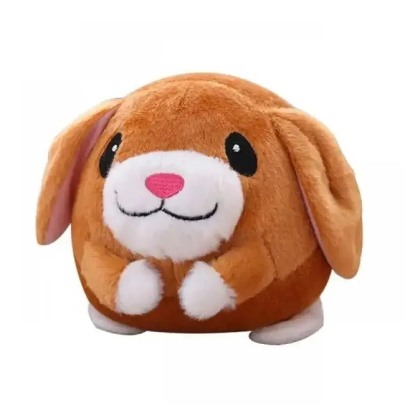 Interactive dog toy: Auto-bounce, squeak, shake. Activates by touch. Keeps pets entertained & exercised. Easy to clean, USB rechargeable.