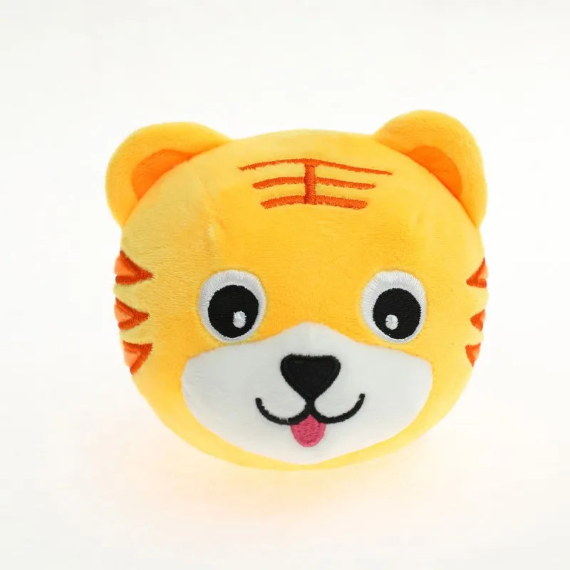 Interactive dog toy: Auto-bounce, squeak, shake. Activates by touch. Keeps pets entertained & exercised. Easy to clean, USB rechargeable.