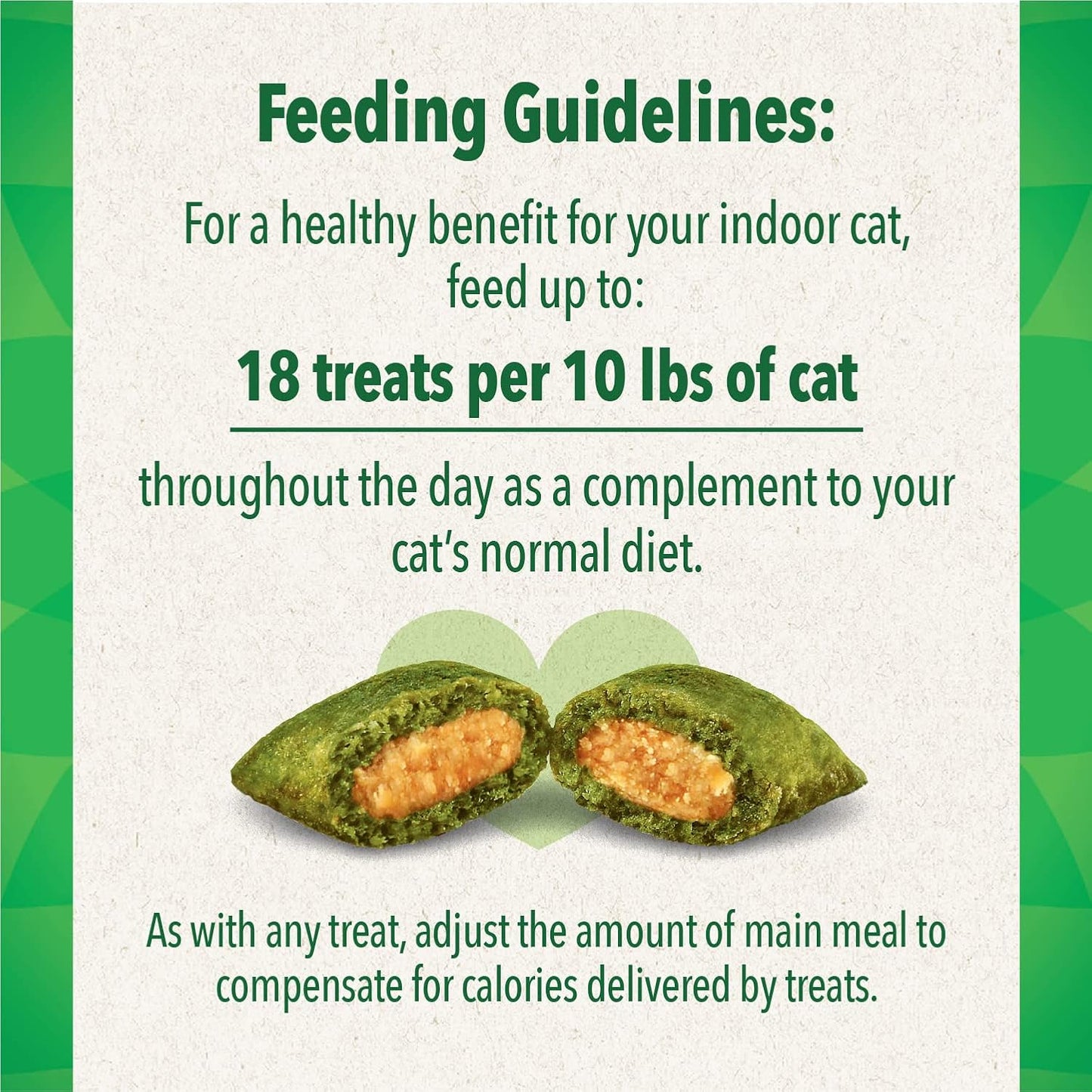 FELINE SMARTBITES HEALTHY INDOOR Natural Treats for Cats, Chicken Flavor, 16 Oz. Tub