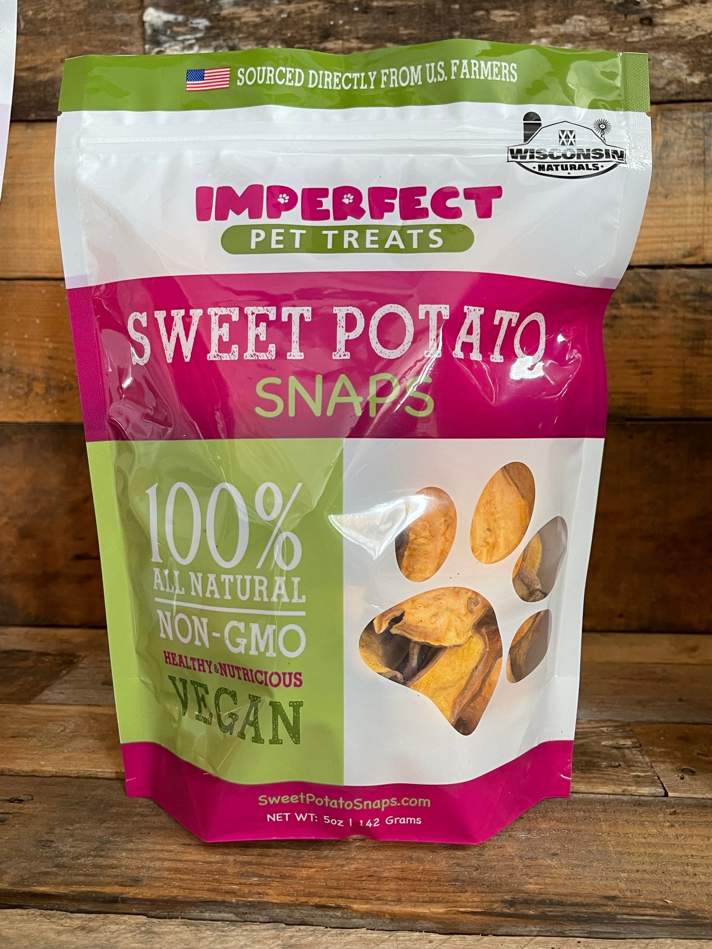 Sweet Potato Snaps – All-Natural, Non-GMO, Vegan Pet Treats