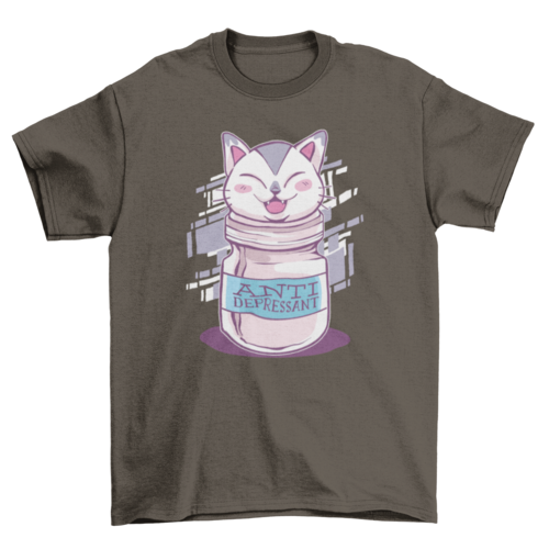 The Feline Feel-Good Formula T-Shirt