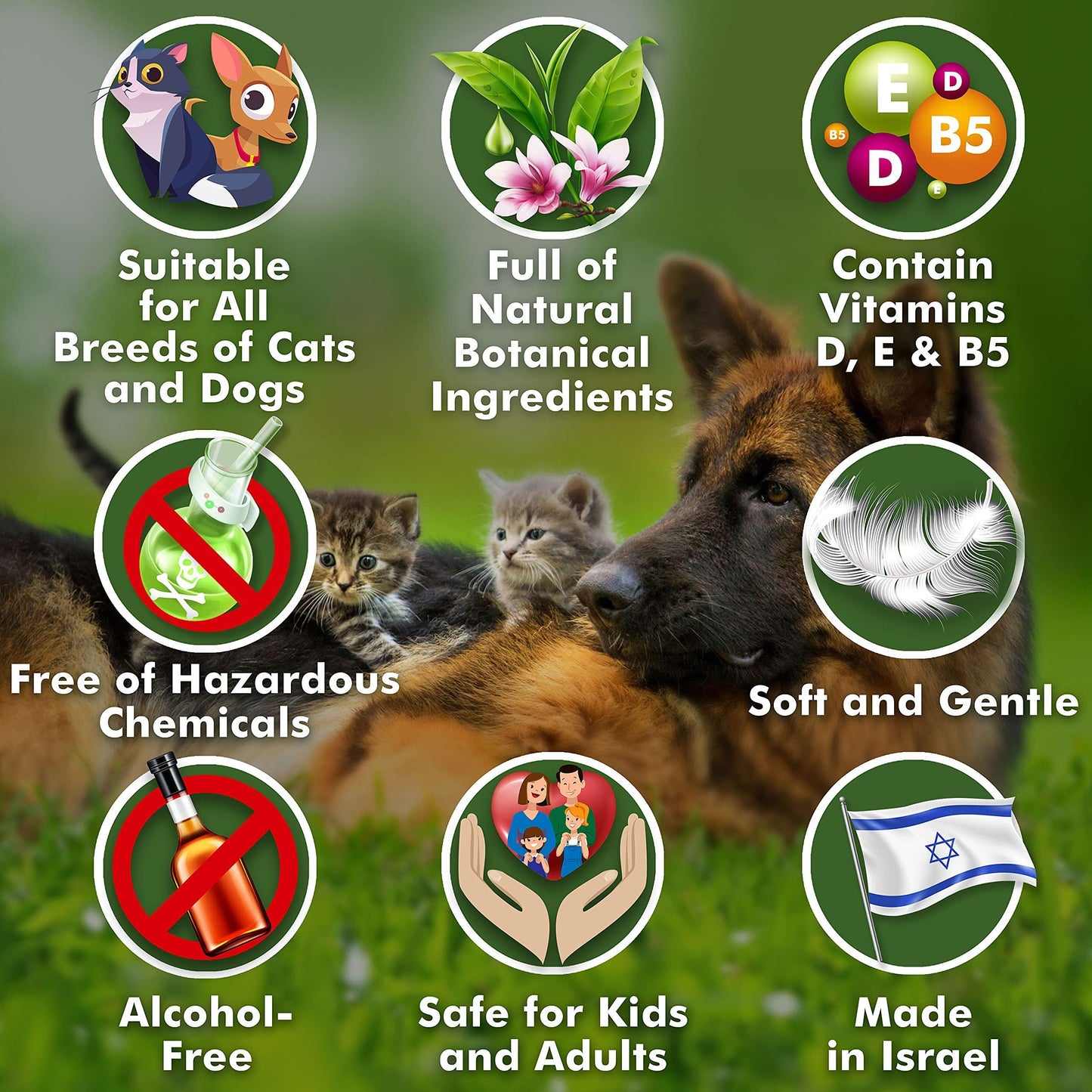 Arava Natural Pet Ear Wipes: 100 Count for Dogs, Cats & Puppies