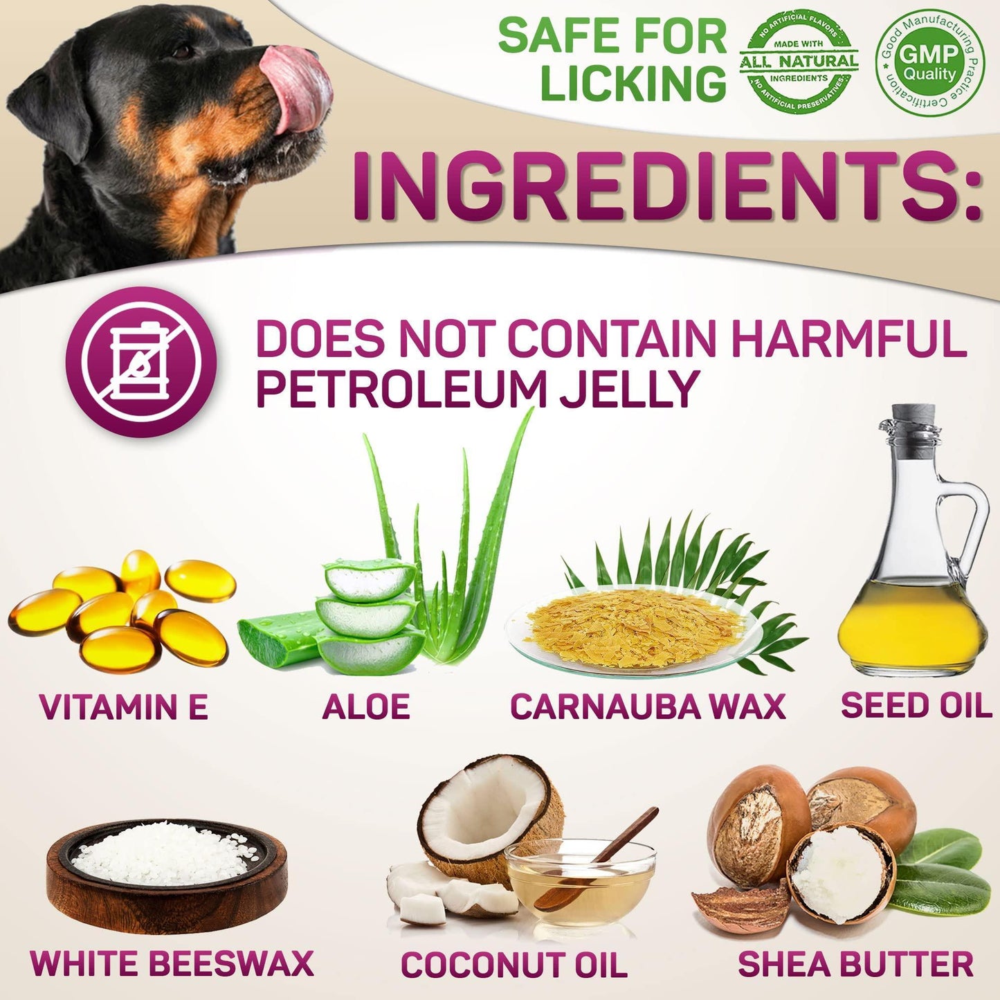 paw pad and nose balm
