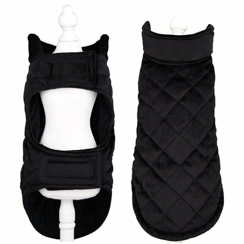 Fur-Lined Dog Winter Vest | Warm Pet Jacket
