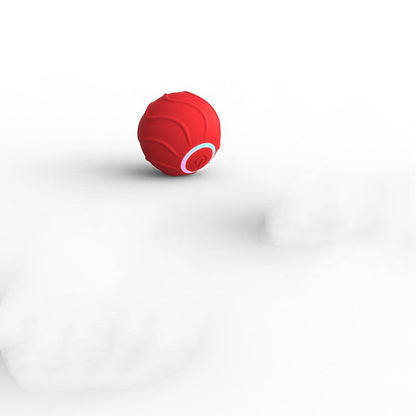 Crimson Medea smart cat toy rolling ball for pets, interactive feline toy designed to entertain cats and engage their natural instincts.