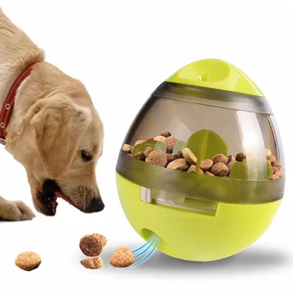 Scarlet Coco pet toy fun tumbler leaking ball toy for pets, dual-use interactive toy with colorful design and durable construction