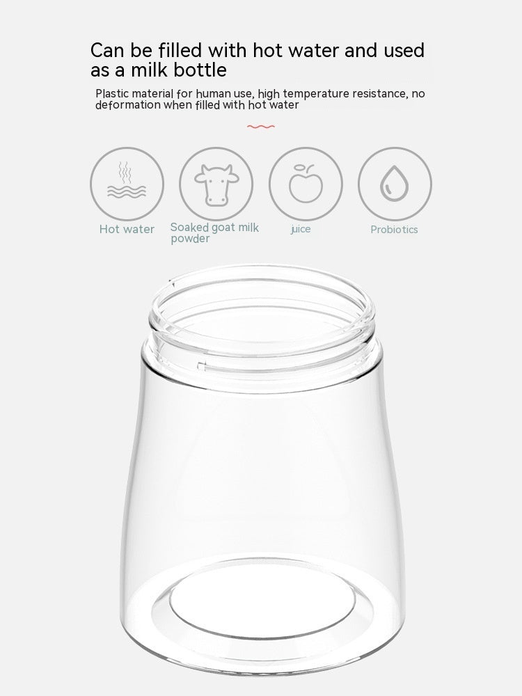 Portable 2-in-1 Dog Water Bottle & Food Container