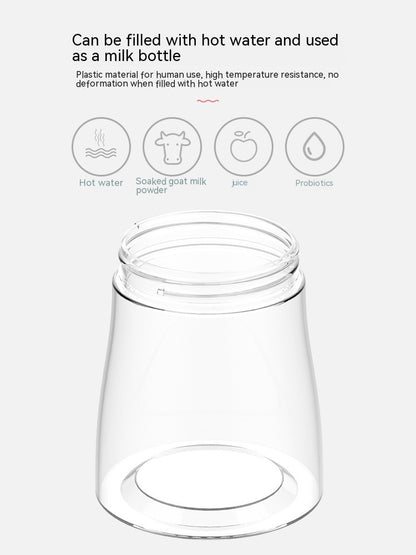 Portable 2-in-1 Dog Water Bottle & Food Container