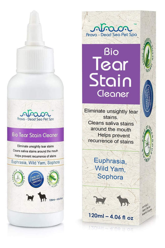 Arava Stain-B-Gone: Premium Pet Tear & Saliva Stain Eliminator