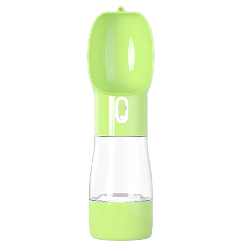 Portable 2-in-1 Dog Water Bottle & Food Container