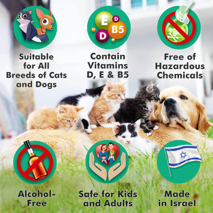 Arava Pet Eye Wipes: Prevent tear stains and remove eye gunk in dogs, cats, and horses. Allergy-free, gentle formula for sensitive eyes. Use with Arava Tear Stain Remover for existing stains. 30-day guarantee. 100 soft, non-irritating wipes.