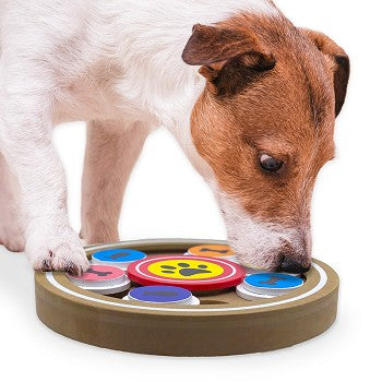 Dog Disc Brainiac Disc-O™  Treat Dispensing Pet Toy