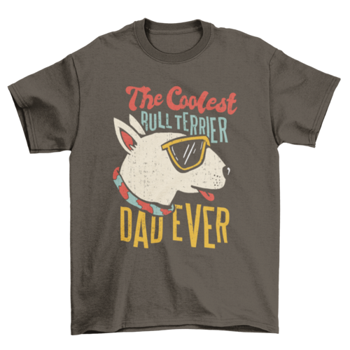 Bull Terrier Dad Swagger T-Shirt