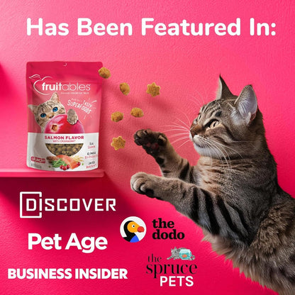 Cat Treats – Crunchy Treats for Cats – Healthy Low Calorie Treats Packed with Protein – Free of Wheat, Corn and Soy – Made with Real Tuna with Pumpkin – 2.5 Ounces