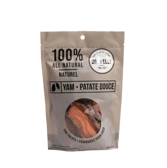 Dr. Kelly The Vet 100% Natural Dog Treats - Sweet Potato