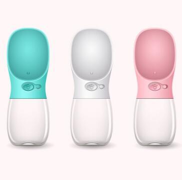 Eco-Friendly 2-in-1 Pet Water Bottle & Bowl for Travel