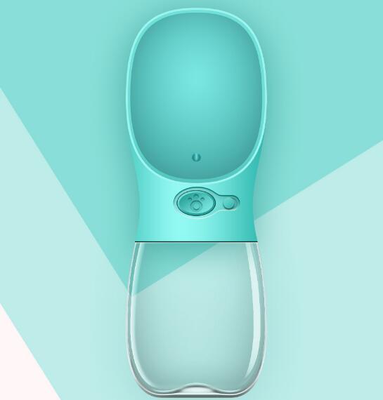 Eco-Friendly 2-in-1 Pet Water Bottle & Bowl for Travel