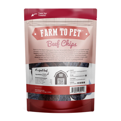 Farm To Pet Beef Chips