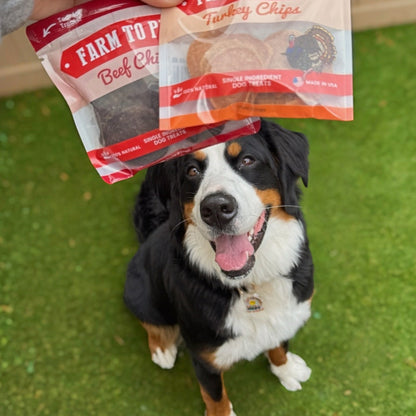 Farm to Pet Beef and Turkey Snack Packs Training Treats for Puppies