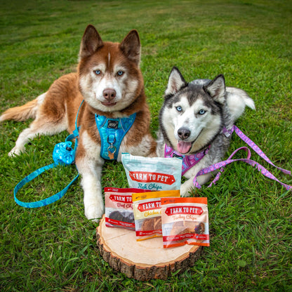 Farm to Pet Single Ingredient Fish Chips Training Treats Puppy Packs