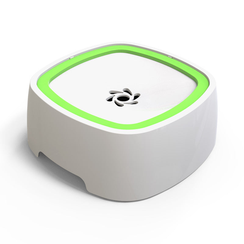 Green Trim Spill-Proof XL Dog Water Bowl