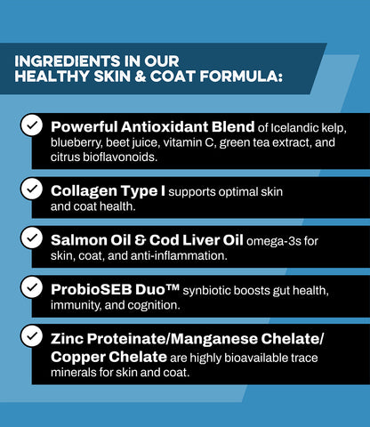 K9 Power Show Stopper ingredient sourcing and quality details for dog allergy supplement