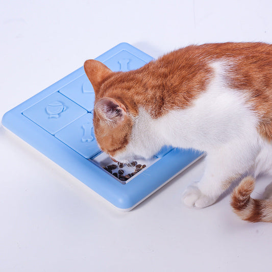 Interactive Treat Puzzle Toy – Slow Feeder for Dogs and Cats