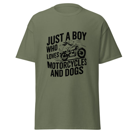 Men's Dogs & Motorcycles T-Shirt